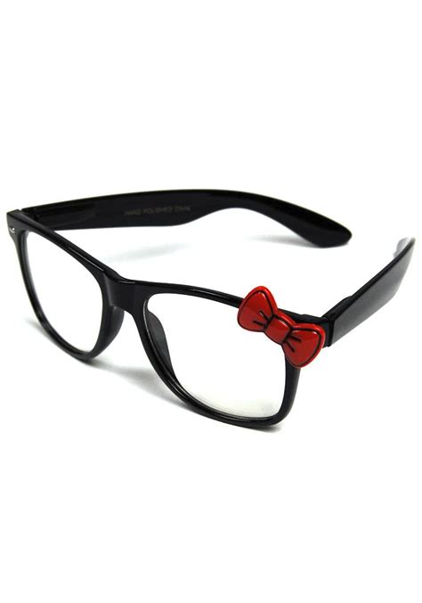 hello kitty glasses other accessories accesories sweet clothes beauty boutique red bow wish