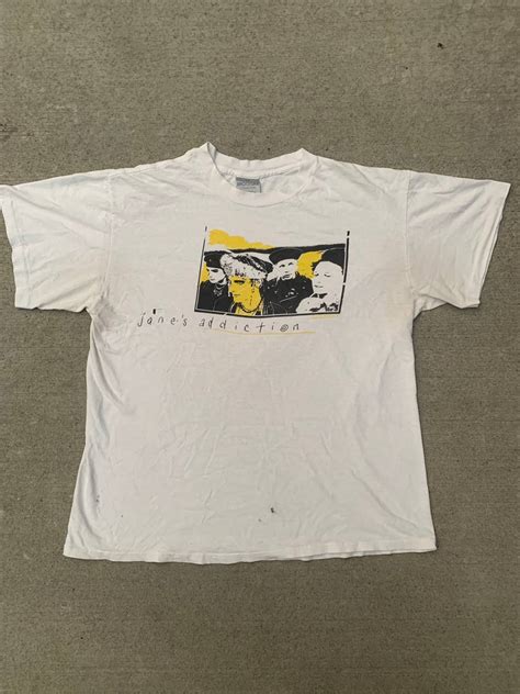 Vintage Vintage 1988 Janes Addiction ‘nothings Shocking Tee Shirt Grailed