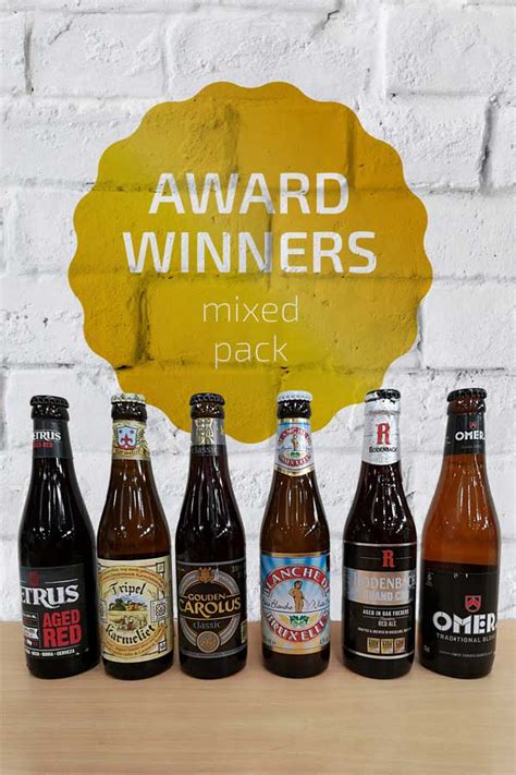 Award Winners Belgian Beer Mixed Pack Buy Belgian Beer