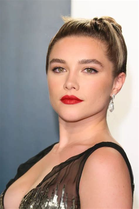 Florence Pugh At The Vanity Fair Oscars Afterparty 2020 Florence Pugh