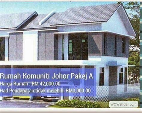 Berikut adalah syarat permohonan rumah mampu milik johor, antaranya: e rumah johor gov my 2017