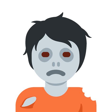 Zombie Emoji Clipart Free Download Transparent Png Creazilla