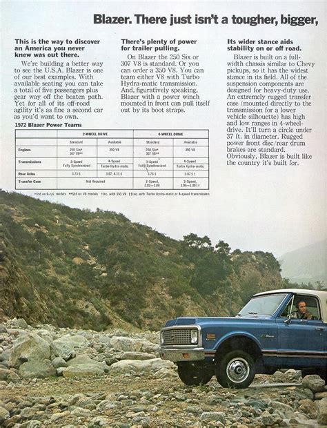 1972 Chevrolet And Gmc Truck Brochures 1972 Chevy Recreation 12