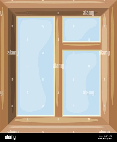 Cartoon Vector Illustration Of Abstract Windows On A White Background