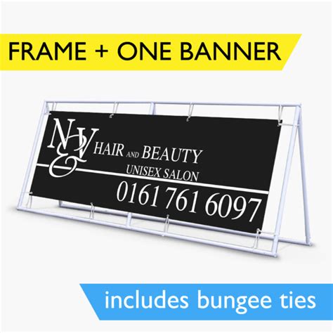 Heavy Duty Banner Frame All Weather Advertising With Your Banner