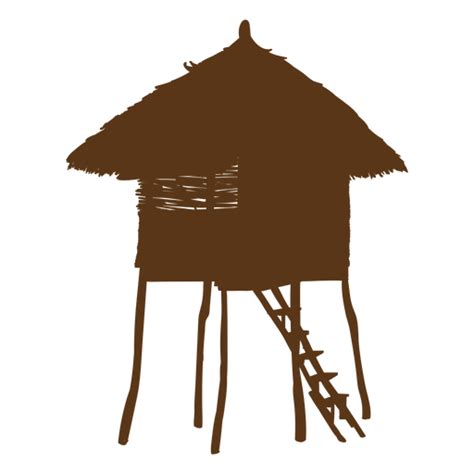 Beach Bamboo Hut Silhouette Png And Svg Design For T Shirts