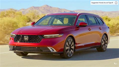 2023 Honda Accord Tourer Unofficially Dreams Of Better Times For