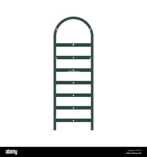 Ladder Flat Icon Stock Vector Image And Art Alamy