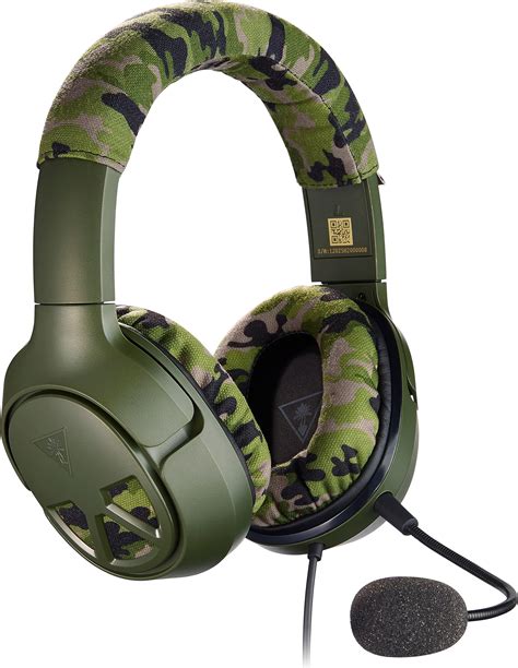New Turtle Beach Ear Force Recon Camo Wired Stereo Gaming Headset Multi