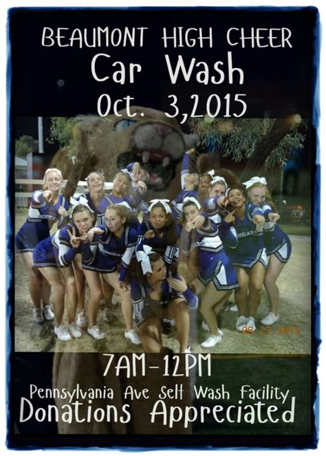 Bhs Cheer Car Wash Fundraiser Banning Ca Patch
