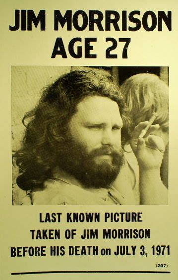 Jim Morrison Dead At 27 Artofit