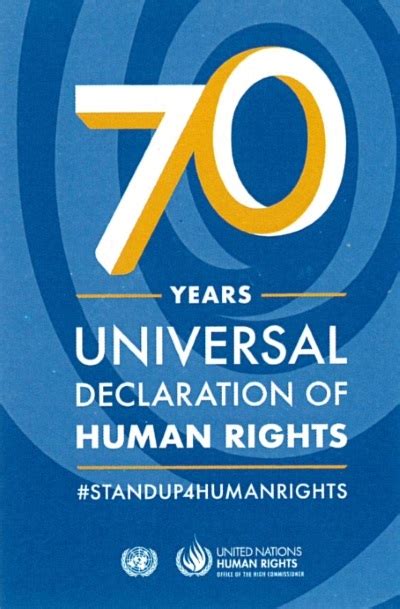 Universal Declaration Of Human Rights At 70 The Us Turkish Library