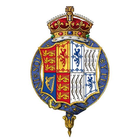 Royal Coat Of Arms Of Queen Elizabeth The Queen Mother Mother Of