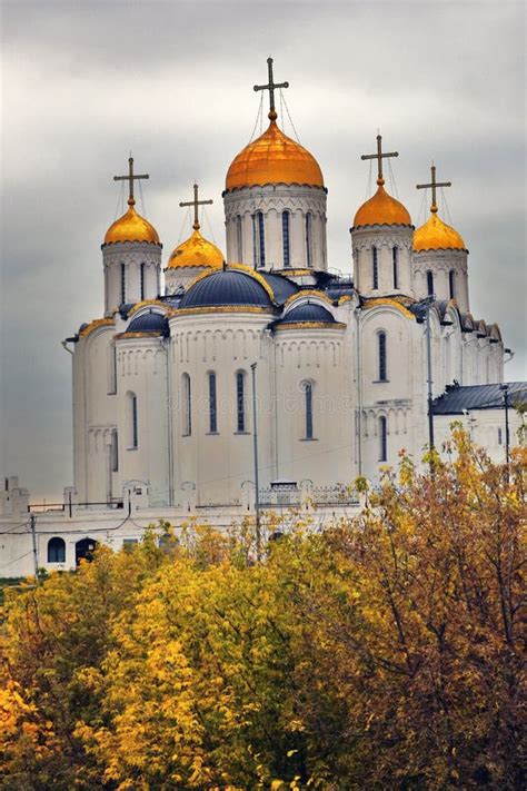 Assumption Cathedral In Vladimir Russia Stock Image Image Of