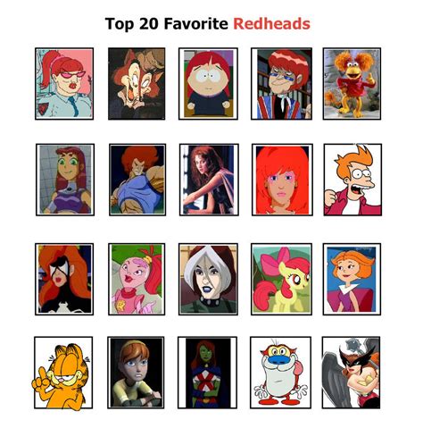 My Top 20 Favorite Redheads 03 By Sithvampiremaster27 On Deviantart