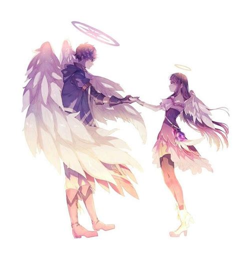 Angel Anime Love Couple Anime Angel Anime Romance