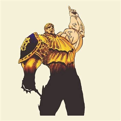He was born into royalty but his magic power coupled with an unfortunate accident caused his family to fear and scorn him. 'Seven Deadly Sins Escanor' Sticker by xiaokoong | Seven ...