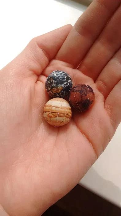 Marble Planets 5 Steps With Pictures Handmade