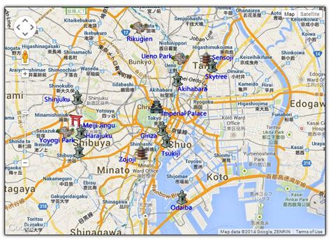 Tokyo Travel Guide Japan Travel Advice Tokyo Map Tokyo Travel