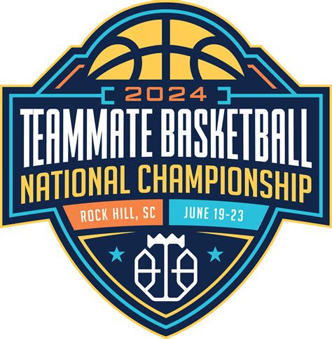 2024 Teammate Basketball National Championship Design 