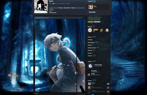 On our website you will find everything for a beautiful steam profile design! Steam 커뮤니티 :: 가이드 :: Free Artwork Design By AntStab
