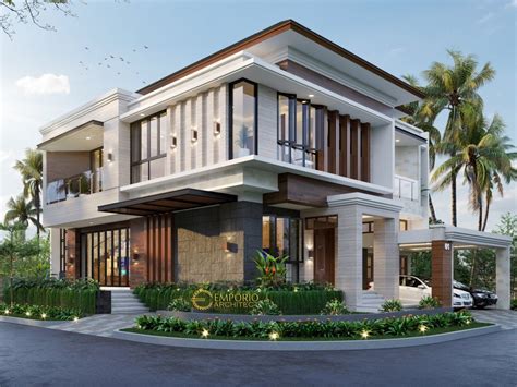 Mr Arief Villa Bali House 2 Floors Design Cibubur Jakarta Timur