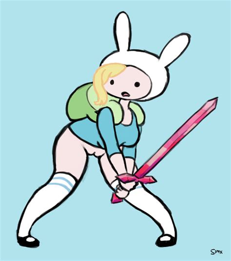 Rule 34 Adventure Time Fionna The Human Girl Simx Tagme Thighhighs
