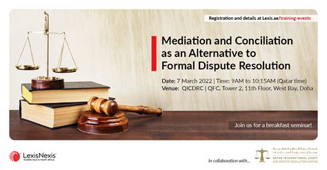 Mediation And Conciliation As An Alternative To Formal Dispute