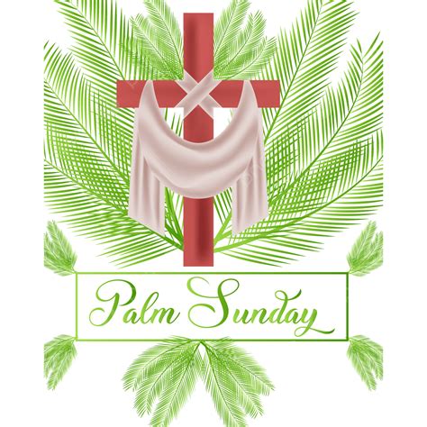 Palm Sunday Vector Png Images Palm Sunday Creative Design Png
