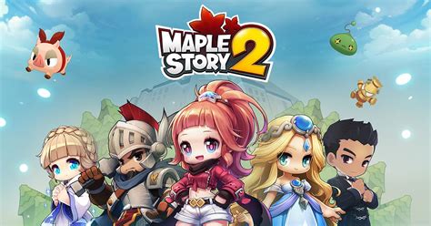 Maplestory 2 Cbt Officially Announced Maplestory 2 Anime Discount T Cards