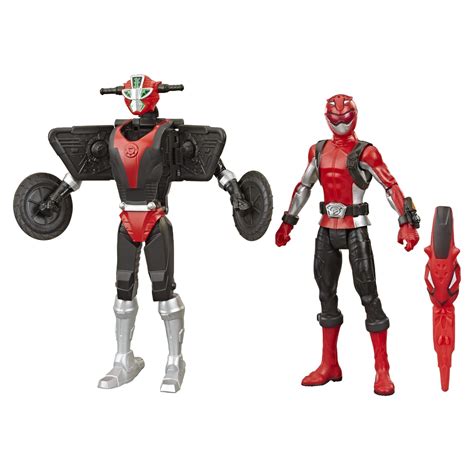 Buy Power Rangers Beast Morphers Red Ranger And Morphin Cruise Beast