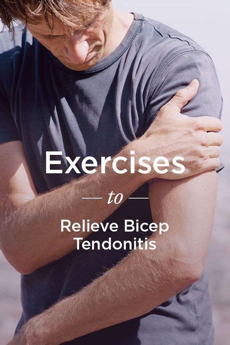 17 Health Tendonitis Exercises Ideas Tendinitis Bicep Tendonitis