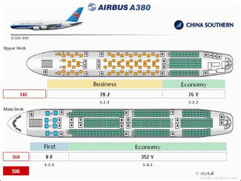 Airbus A380 800 Seating Chart China Southern