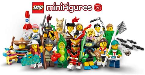 official lego minifigure cmf series 20 images the brick post