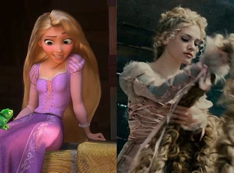 Into The Woods From Animated Disney Vs Live Action Disney E News