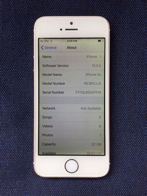 Apple Iphone 5s 32gb Gold Unlocked A1533 Gsm 885909727407 Ebay