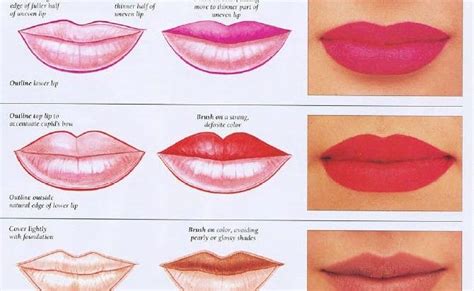 how to apply lipstick for your lip shape makeup pinterest