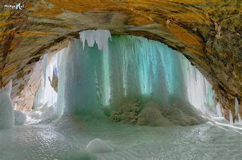 Pictured Rocks National Lakeshore Gallery Grand Island Ice Curtains