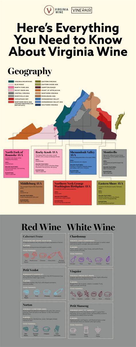 Heres Everything You Need To Know About Virginia Wine Infographic