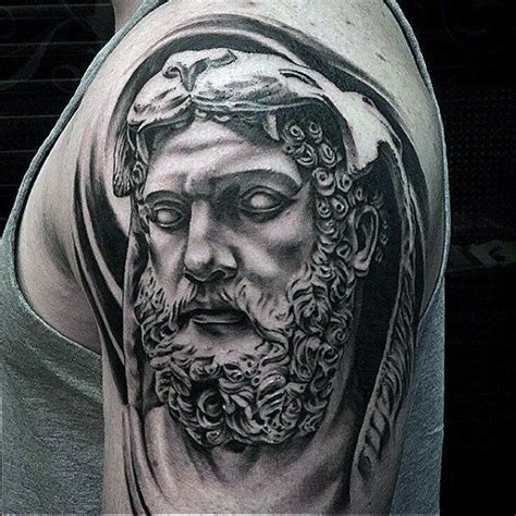 Greek tattoos are the best once done in plain black color, as well as with some interesting symbol tattoos. 75 Hercules Tattoo Designs For Men - Heroic Ink Ideas ...