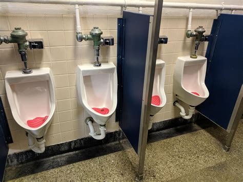 Yes Add A Divider Every Two Urinals Privacy For Every Other Person