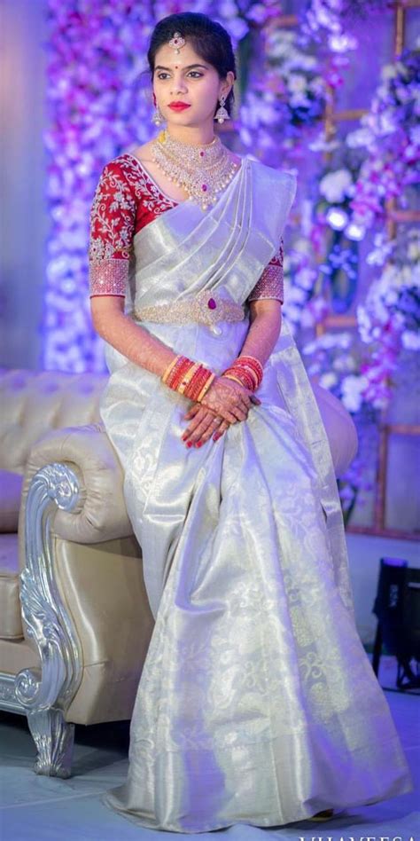 Pin By M Ch Swathhy On Bride Wedding Saree Blouse Designs Pattu Saree Blouse Designs