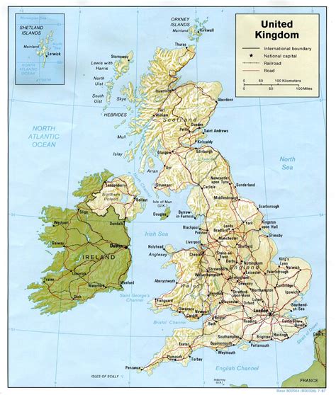 United Kingdom Maps Perry Castañeda Map Collection Ut Library Online