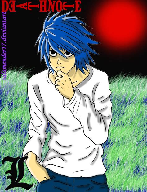 Death Note Ryuzaki L Lawliet By Salamender17 On Deviantart