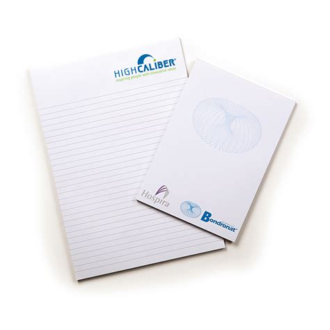 Promotional Full Colour A5 Note Pad 25 Leaves Branded Online