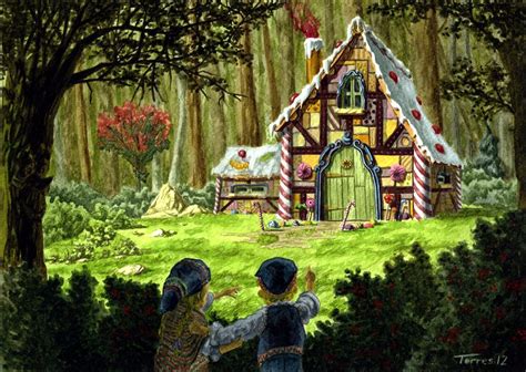 Hansel Gretel Hansel And Gretel House Art Fairy Tales