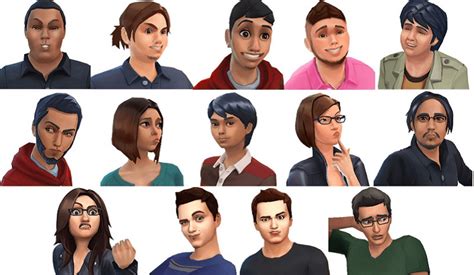 The Sims 4 Versão Beta Novas Imagens Dos Primeiros Protótipos De Sims
