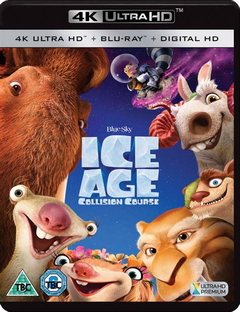 Ice Age Collision Course 4k Ultra Hd Includes Uv Copy Blu Ray Zavvi