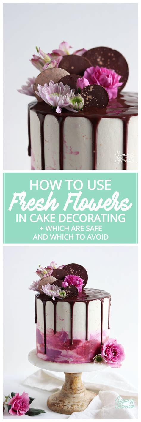 Maybe you would like to learn more about one of these? Tips for using fresh flowers in cake design, plus which ...