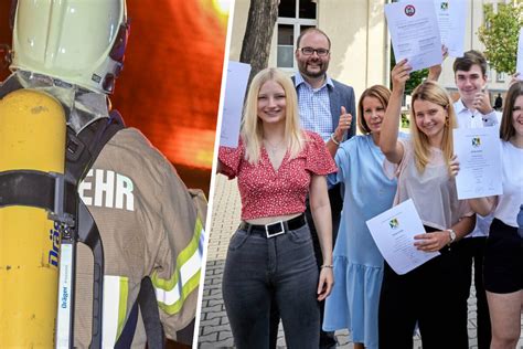 Sachsens Einzige Schule Mit Feuerwehr Unterricht Der Nachwuchs Ist Mit Feuereifer Bei Der Sache